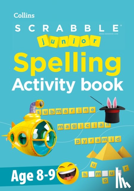 Collins Scrabble - SCRABBLE™ Junior Spelling Activity Book Age 8-9