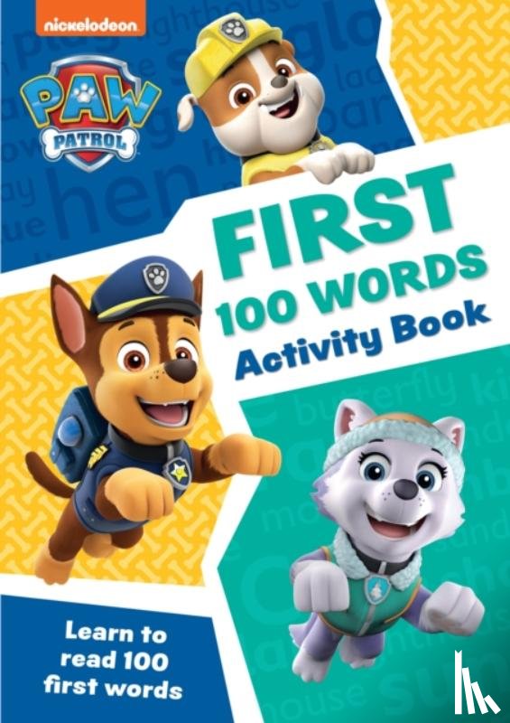 Collins Preschool - PAW Patrol First 100 Words Activity Book