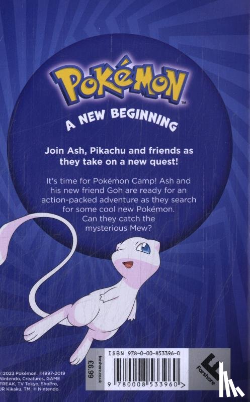 Pokemon - Pokemon: A New Beginning Chapter Book