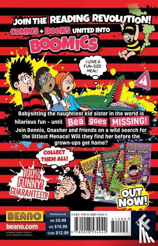 Beano, Graham, Craig, Stirling, Mike - Beano Dennis & Gnasher: Little Menace’s Great Escape