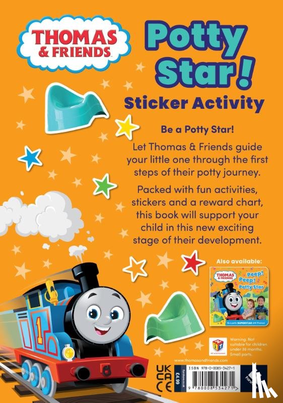 Thomas & Friends - Thomas & Friends: Potty Star! Sticker Activity