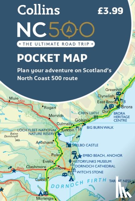 Collins Maps - NC500 Pocket Map