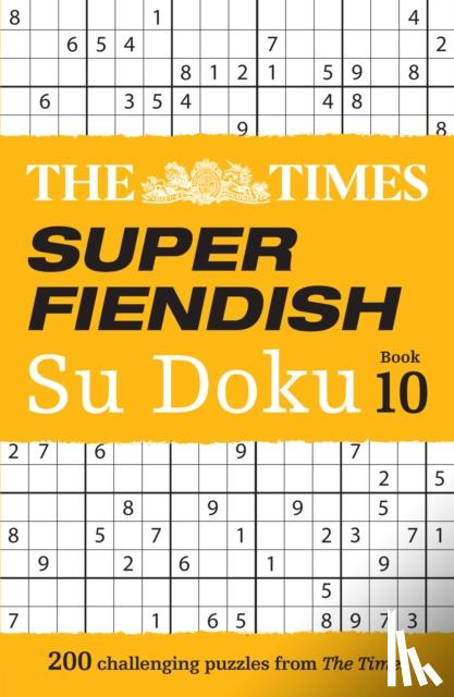 The Times Mind Games - The Times Super Fiendish Su Doku Book 10