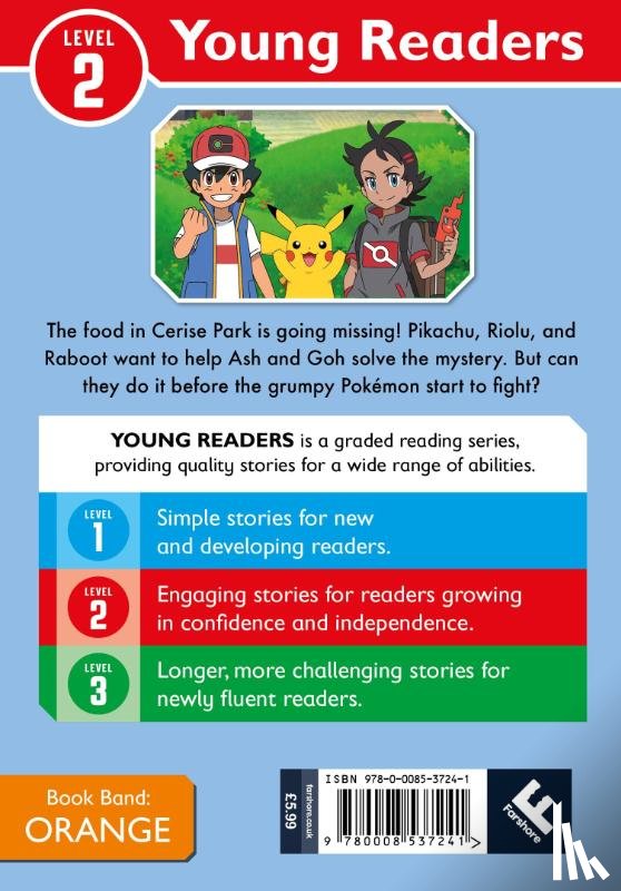 Pokemon - Pokemon Young Readers: Missing Food Mystery