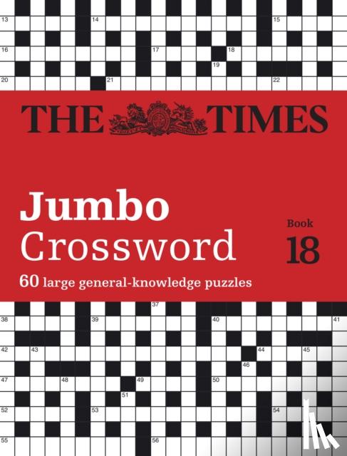 The Times Mind Games, Grimshaw, John - The Times 2 Jumbo Crossword Book 18