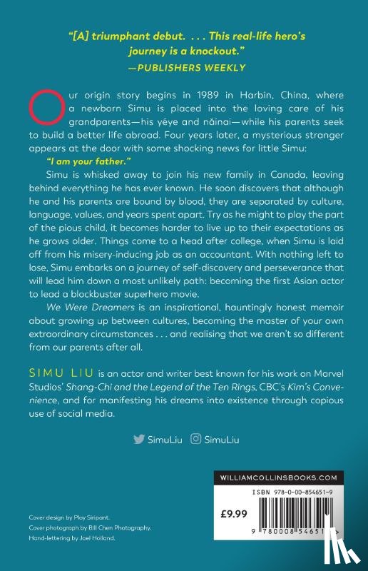 Liu, Simu - We Were Dreamers