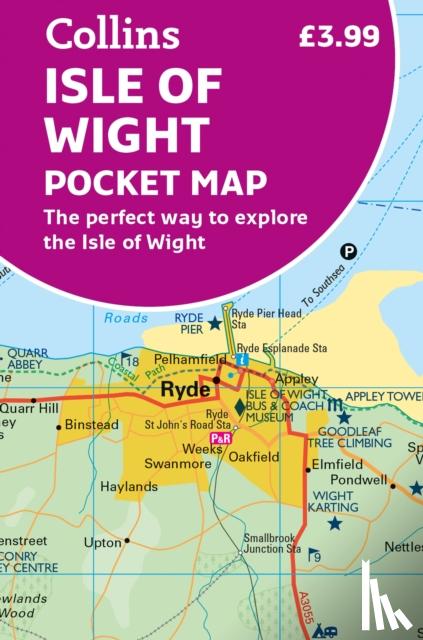 Collins Maps - Isle of Wight Pocket Map
