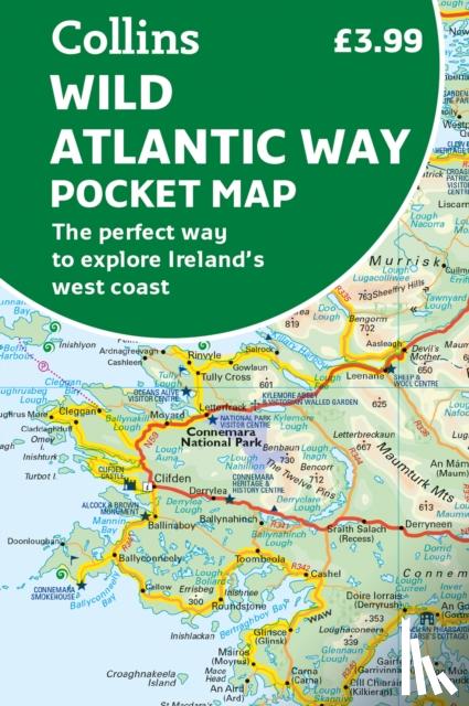 Collins Maps - Wild Atlantic Way Pocket Map
