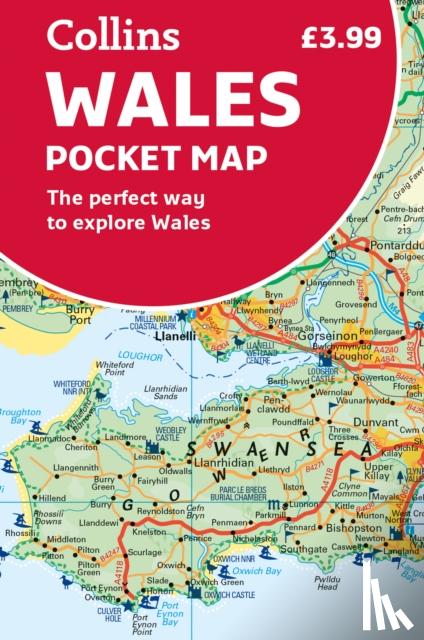 Collins Maps - Wales Pocket Map