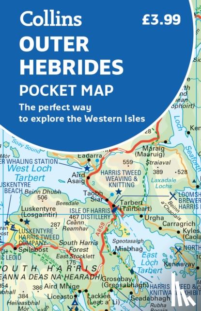 Collins Maps - Outer Hebrides Pocket Map