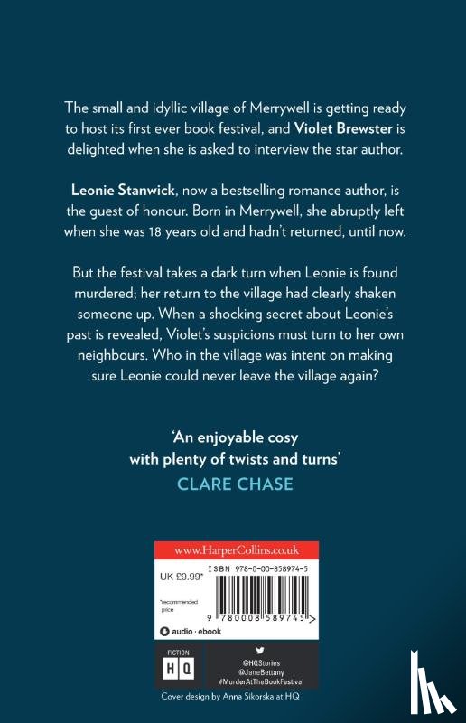 Bettany, Jane - Murder at the Book Festival