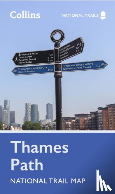 Collins Maps - Thames Path National Trail Map
