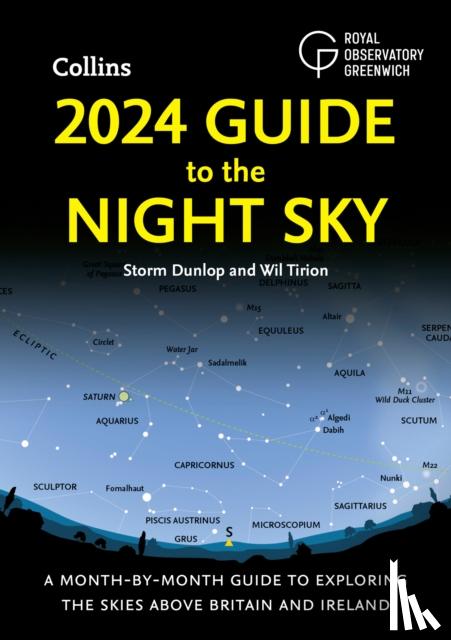Dunlop, Storm, Tirion, Wil, Royal Observatory Greenwich, Collins Astronomy - 2024 Guide to the Night Sky