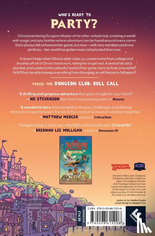 Knox Ostertag, Molly - Dungeons & Dragons: Dungeon Club: Time to Party