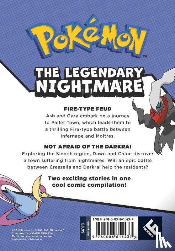 Pokemon - POKEMON: LEGENDARY NIGHTMARE, A GRAPHIC NOVEL