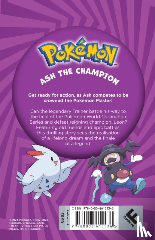 Farshore - Pokemon: Ash the Champion Chapter Book