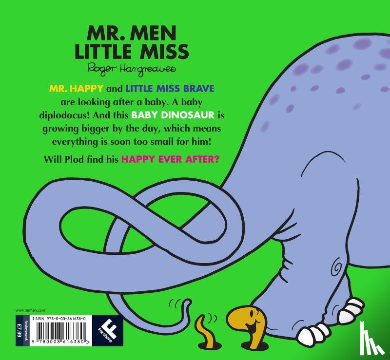 Hargreaves, Adam - Mr Men Little Miss: The Baby Dinosaur