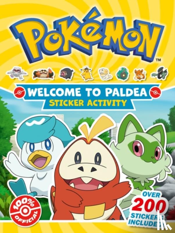 Pokemon - Pokemon Welcome to Paldea Epic Sticker