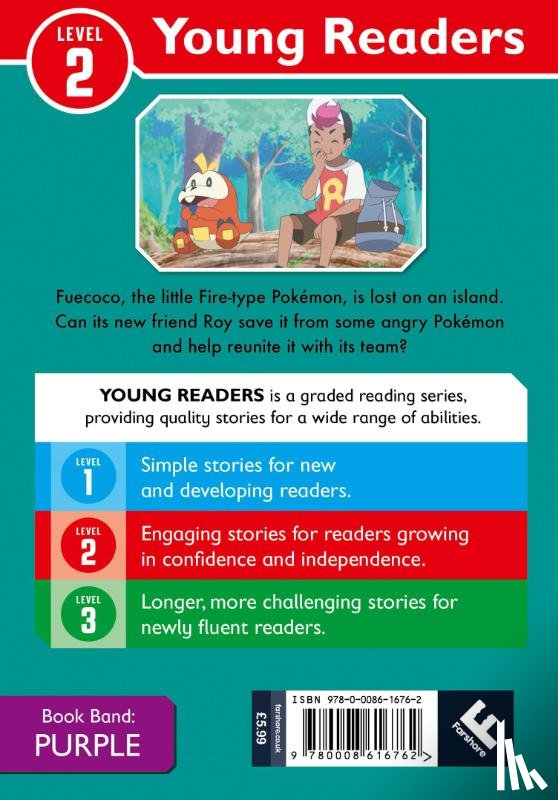 Pokemon - Pokemon Young Readers Level 2: Fuecoco the Berry Thief