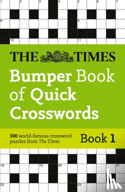 The Times Mind Games - The Times Bumper Book of Quick Crosswords Book 1
