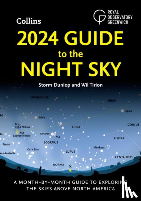 Dunlop, Storm, Tirion, Wil, Royal Observatory Greenwich, Collins Astronomy - 2024 Guide to the Night Sky