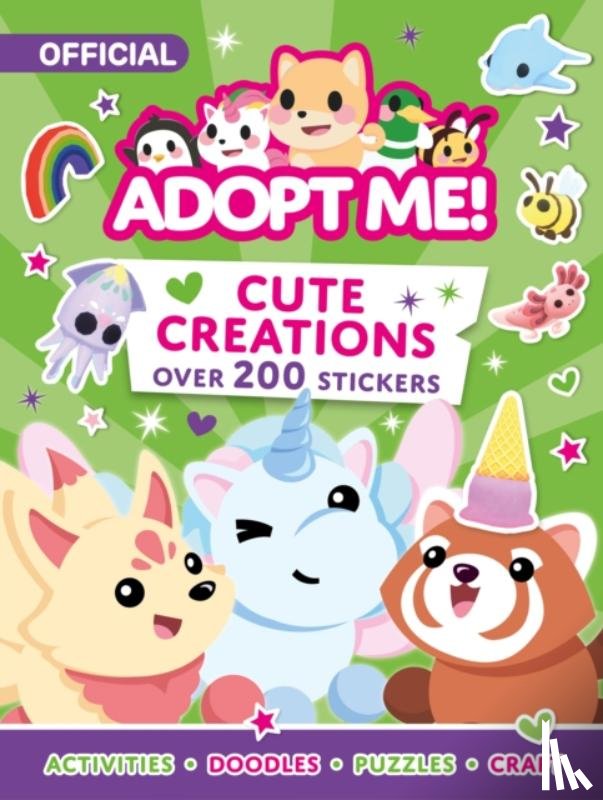 Uplift Games - Adopt Me! Cute Creations Sticker Book