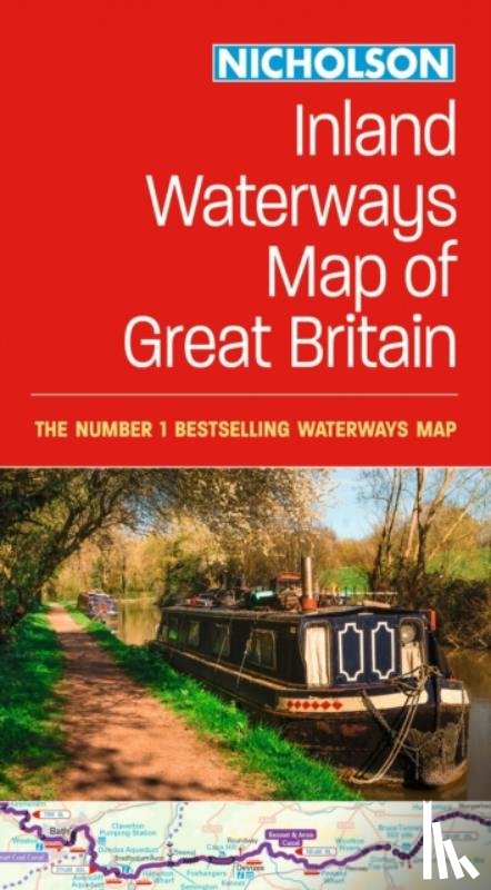Nicholson Waterways Guides - Nicholson Inland Waterways Map of Great Britain