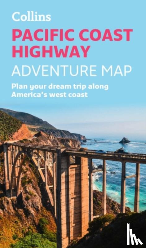 Collins Maps - Pacific Coast Highway Adventure Map
