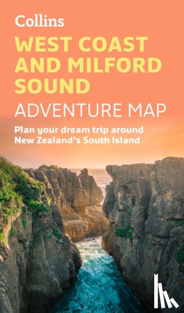 Collins Maps - West Coast and Milford Sound Adventure Map