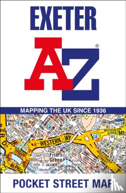 A-Z Maps - Exeter A-Z Pocket Street Map