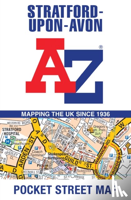 A-Z Maps - Stratford-Upon-Avon A-Z Pocket Street Map