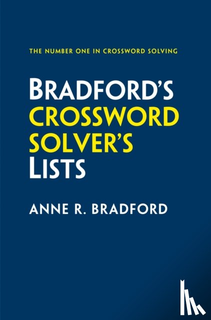 Bradford, Anne R., Collins Puzzles - Bradford’s Crossword Solver’s Lists
