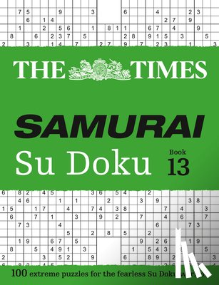 The Times Mind Games - The Times Samurai Su Doku 13