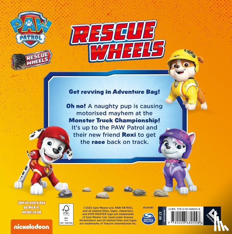 Paw Patrol - PAW Patrol Rescue Wheels Picture Book