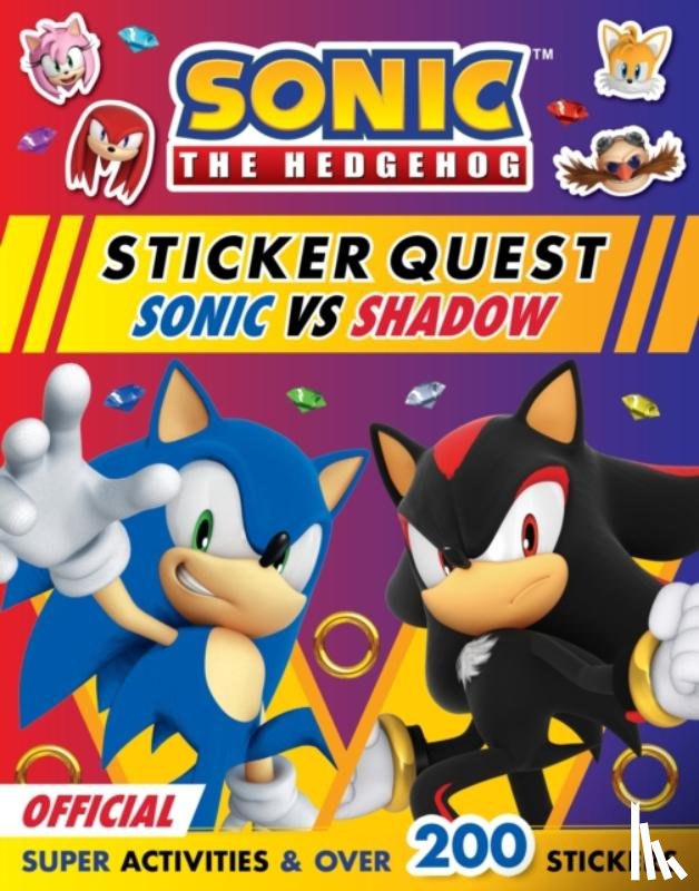 Sonic The Hedgehog - Sonic the Hedgehog Sticker Quest: Sonic vs Shadow
