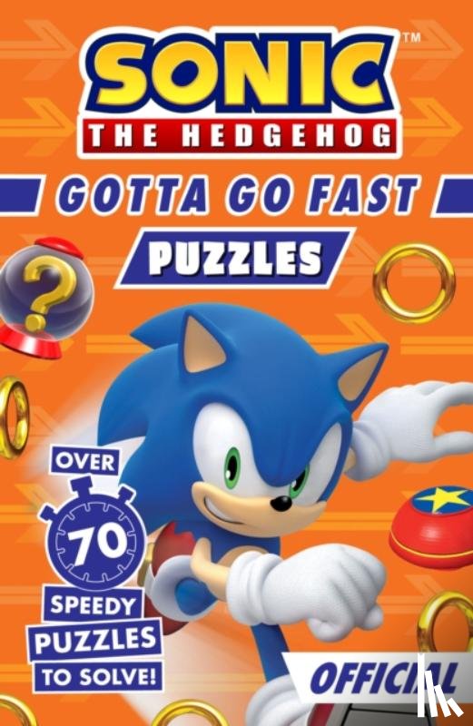 Sonic The Hedgehog - Sonic the Hedgehog Gotta Go Fast Puzzle Book