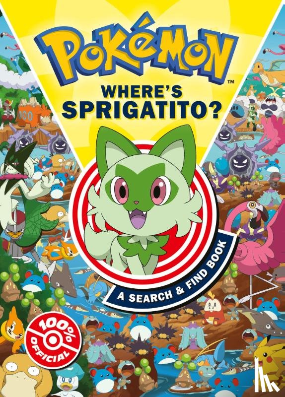Pokemon - Pokemon Where’s Sprigatito: A Search & Find Book
