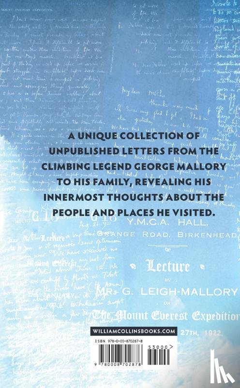 Mallory, George - Letters From Everest