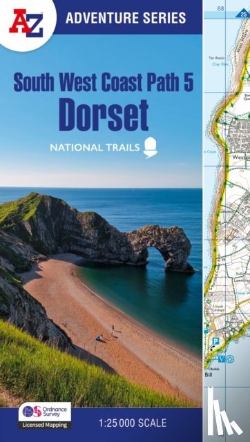 A-Z Maps - South West Coast Path 5 – Dorset