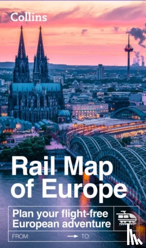 Collins Maps - Collins Rail Map of Europe