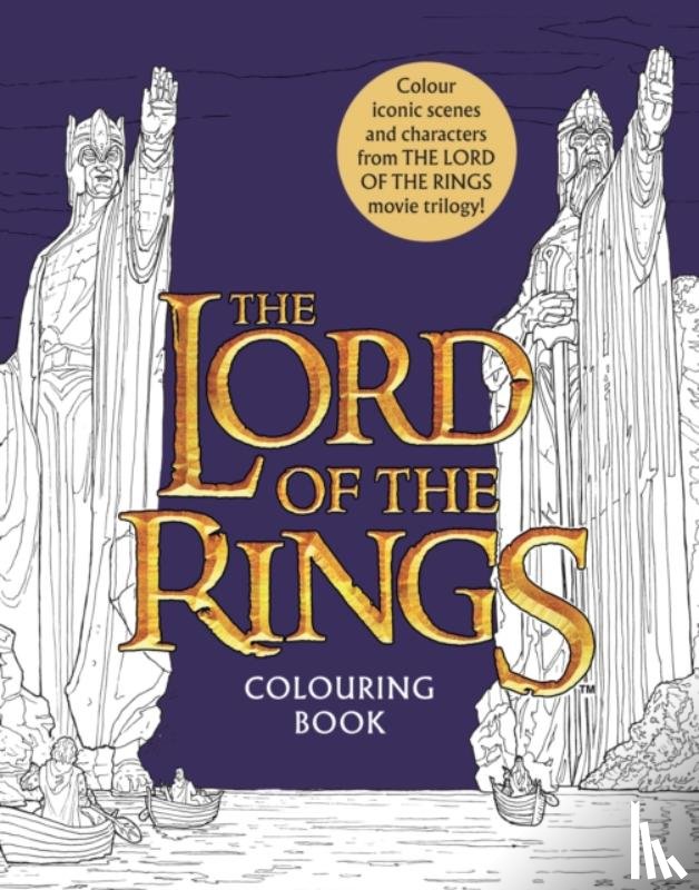 Warner Brothers, Tolkien, J. R. R. - The Lord of the Rings Movie Trilogy Colouring Book
