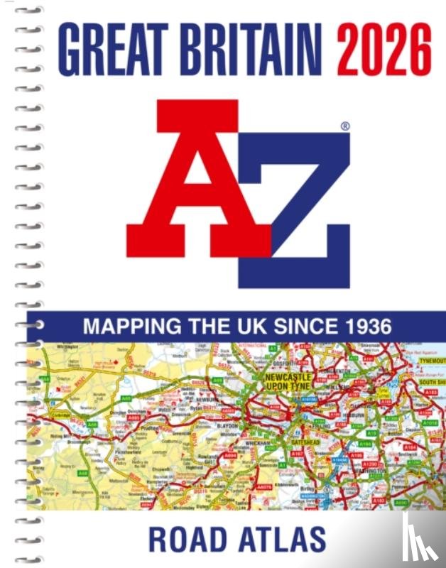 A-Z Maps - Great Britain A-Z Road Atlas 2026 (A4 Spiral)