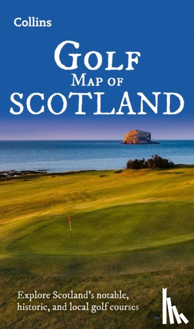 Collins Maps - Collins Golf Map of Scotland