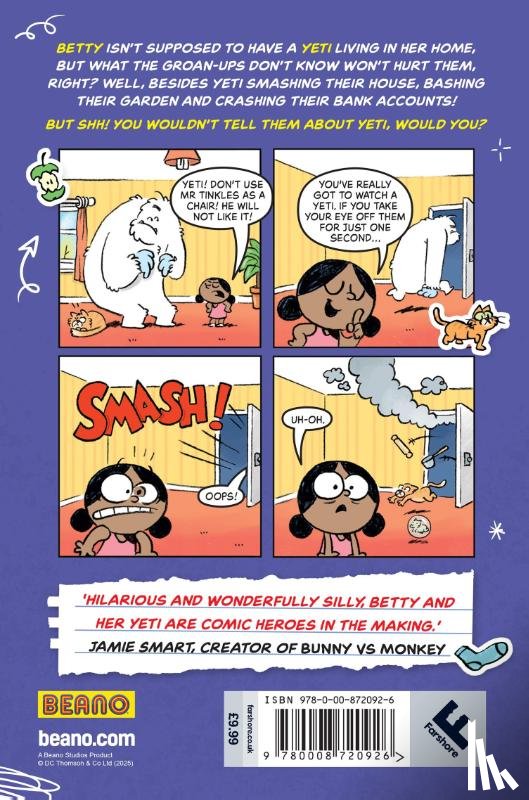 Beano, Raine, Hugh - BEANO Betty and the Yeti: Friends at First Fart