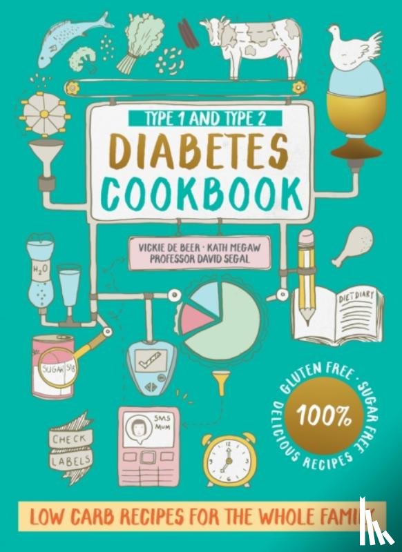 De Beer, Vickie, Megaw, Kath, Segal, Prof. David - Type 1 and Type 2 Diabetes Cookbook