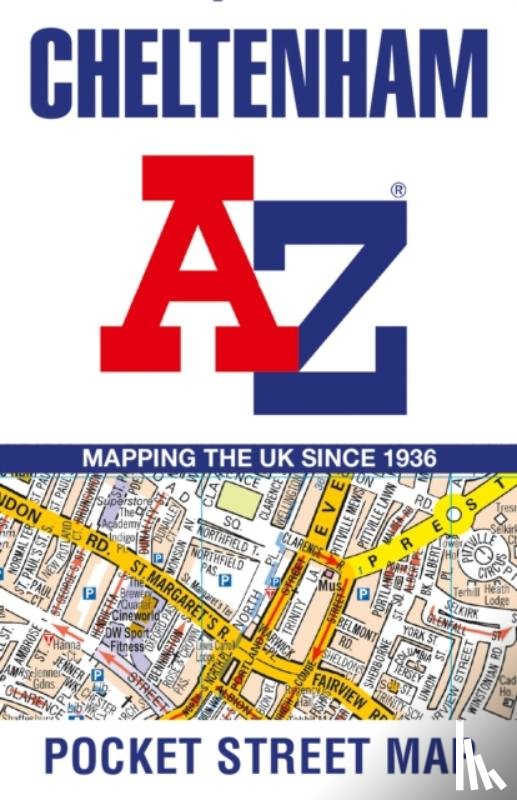 A-Z Maps - Cheltenham A-Z Pocket Street Map