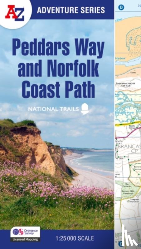 A-Z Maps - Peddars Way and Norfolk Coast Path