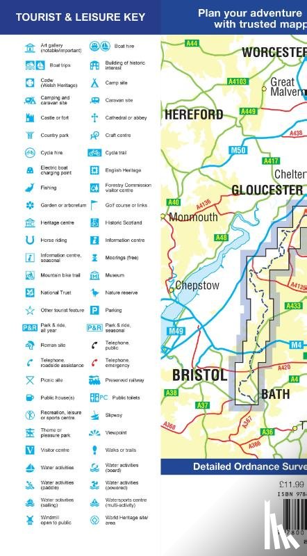 A-Z Maps - Cotswold Way