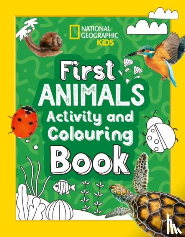 National Geographic Kids - First Animals Activity and Colouring Book