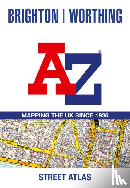 A-Z Maps - Brighton and Worthing A-Z Street Atlas
